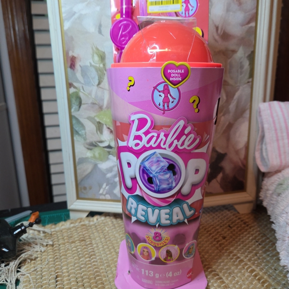 Barbie Pop Reveal Bath Bomb - Pink